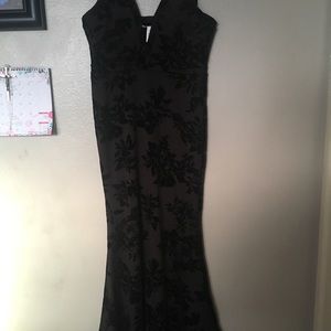 Long black dress